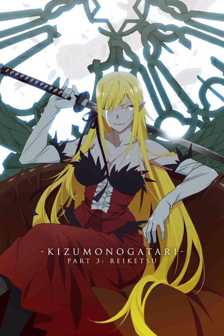 پوستر Kizumonogatari قسمت 3: Reiketsu